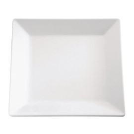 Piatto quadrato in melaminico bianco 37x37 cm_1