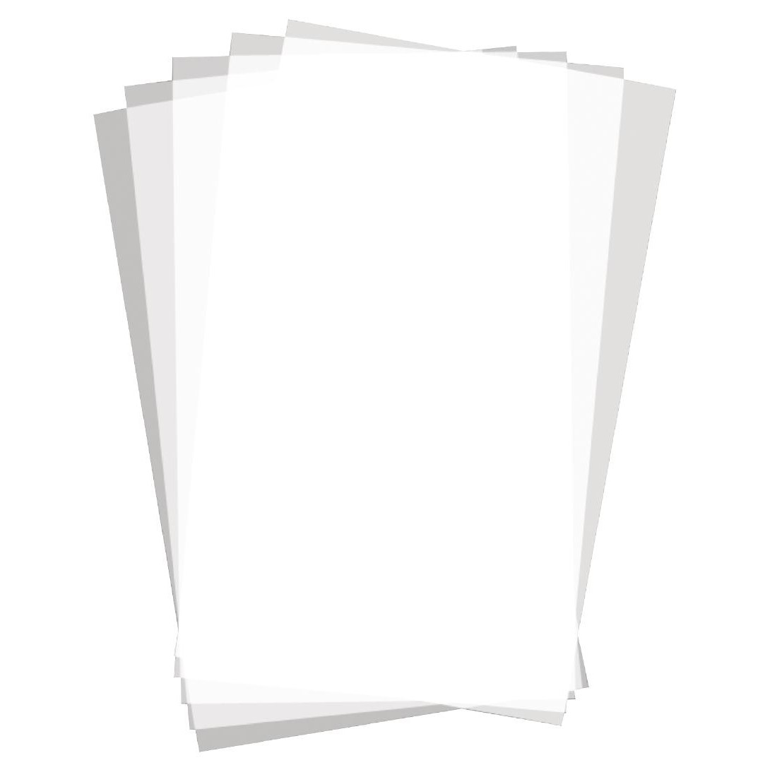 Carta oleata senza stampa 25,5x40,6cm (500 fogli)