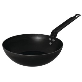Padella wok in lamiera d&39;acciaio Vogue 28 cm_1