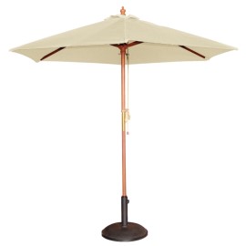 Bolero ombrellone tondo crema 3 metri_1