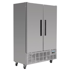 Congelatore a doppia porta polare slim-line, 960 litri, acciaio inossidabile, motore sotto_1