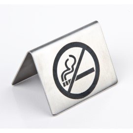 Non-fumatori, acciaio inossidabile 3.2x3.6 cm (LxA), 2 mm di spessore_1