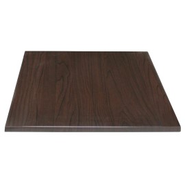 Tavolo quadrato Bolero alto marrone scuro 60cm_1