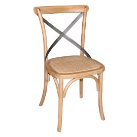 Sedie in legno Bolero con schienale naturale (2 pezzi)_1